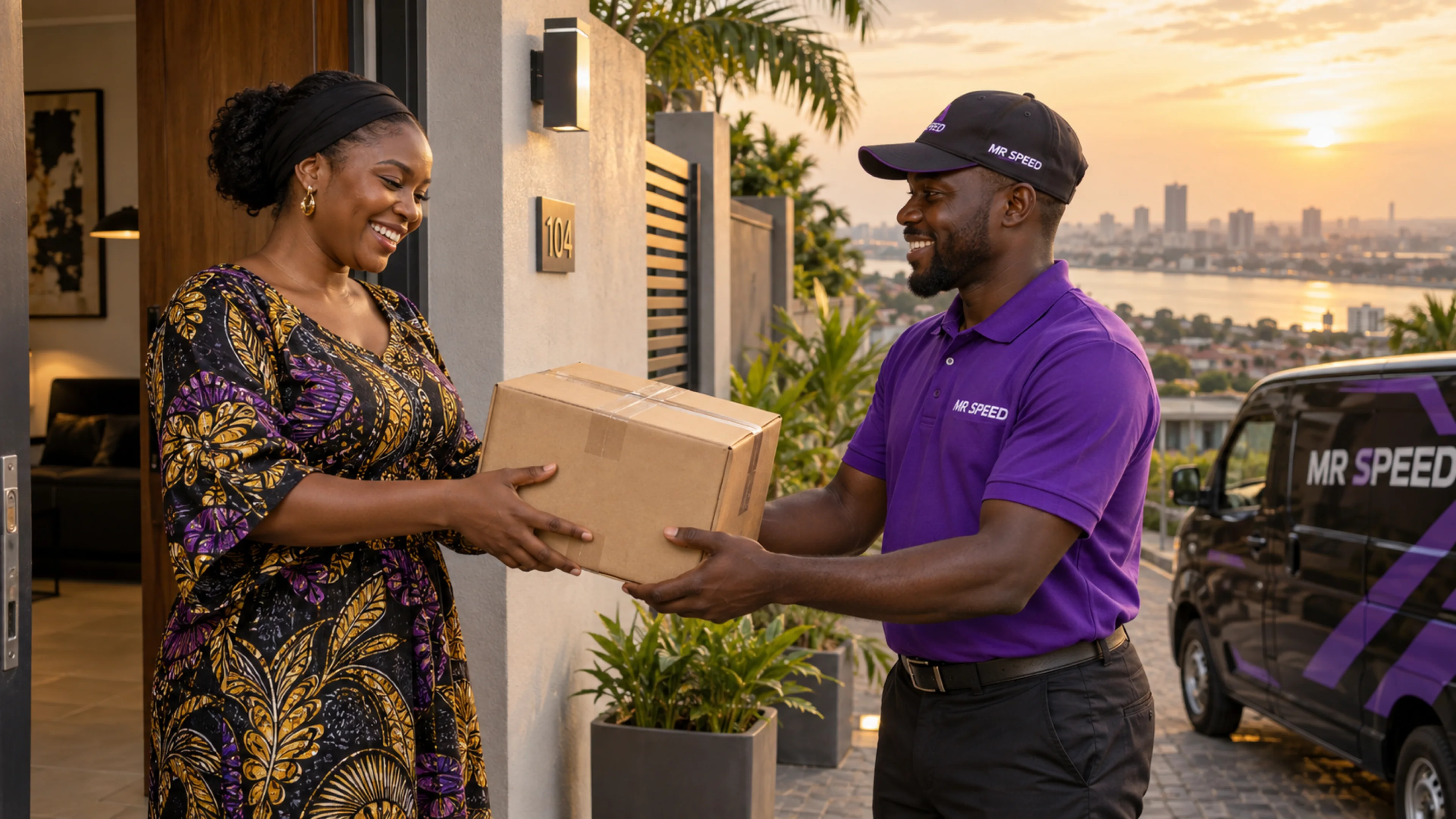 Le plaisir de recevoir.